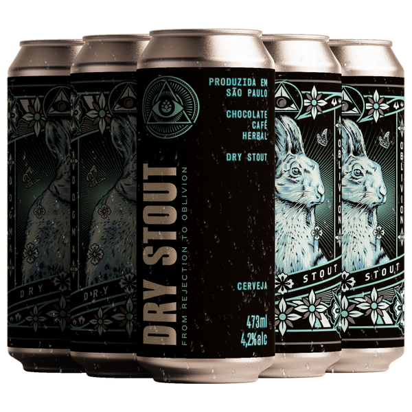 DRY STOUT - 6 LATAS 473ML | Cervejaria Dogma