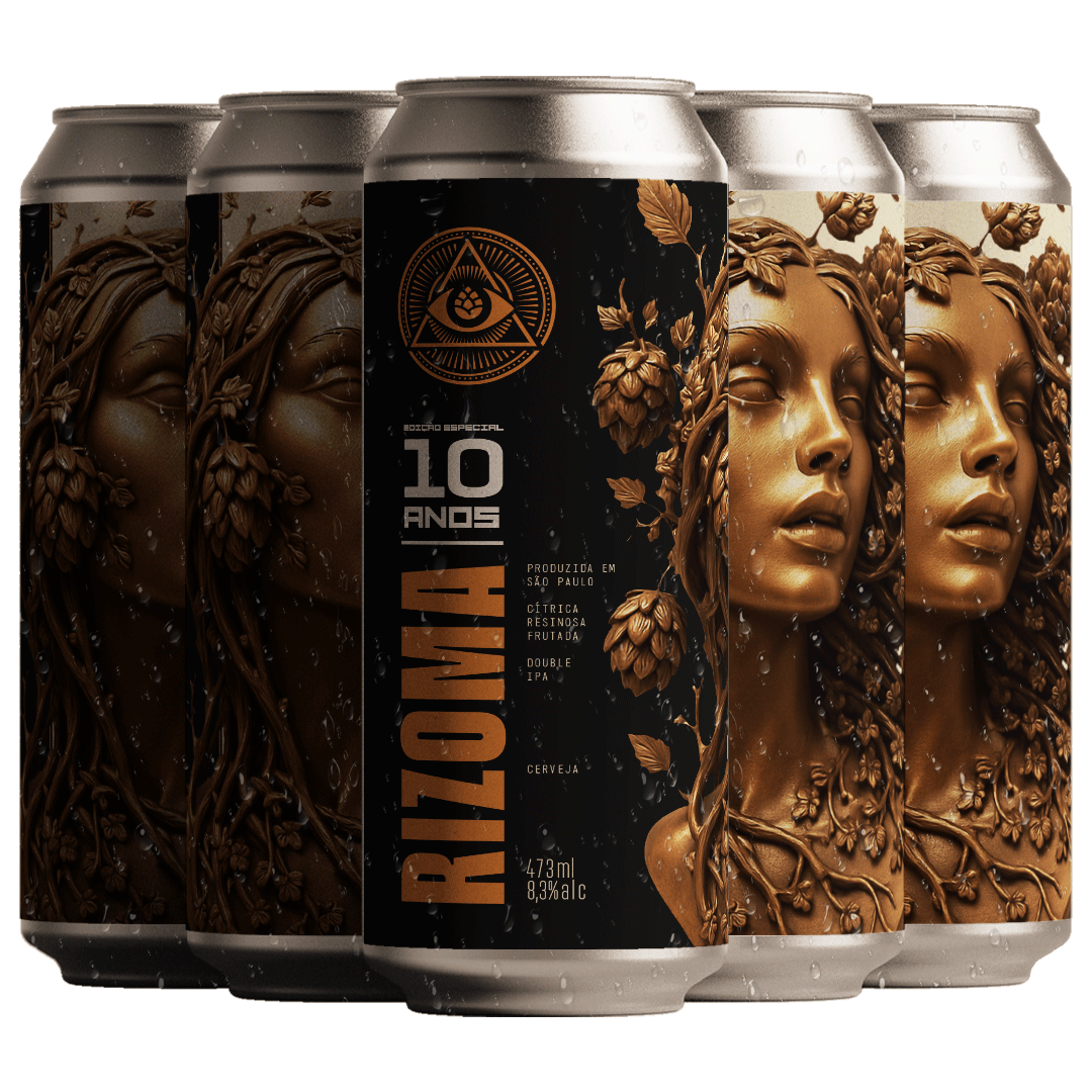 RIZOMA 10 ANOS - 6 LATAS 473ML