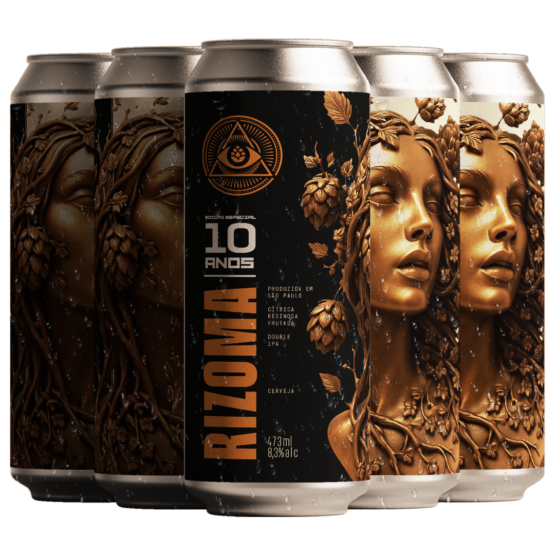 RIZOMA 10 ANOS - 6 LATAS 473ML