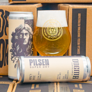 PILSEN SUPER DRY - 12 LATAS 355ML