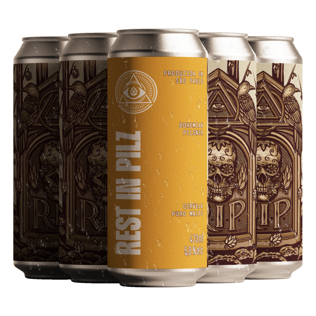 REST IN PILZ - 6 LATAS 473ML