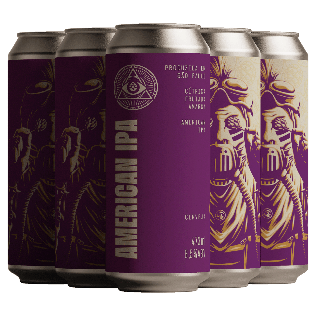 AMERICAN IPA - 6 LATAS 473ML