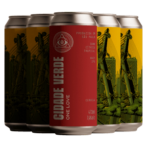 CIDADE VERDE ONE LOVE - 6 LATAS 473ML