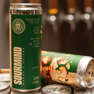 SOURMIND MANGA E GOIABA - 12 LATAS 355ML